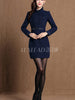 LUXLEAD luoshilin splicing, autumn/winter 2013 new water-soluble lace thin high-end women's clothing dresses