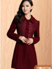 LUXLEAD luoshilin splicing, autumn/winter 2013 new water-soluble lace thin high-end women's clothing dresses