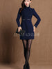 LUXLEAD luoshilin splicing, autumn/winter 2013 new water-soluble lace thin high-end women's clothing dresses